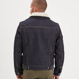 Mills - Veste en jean sherpa