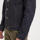 Mills - Veste en jean sherpa