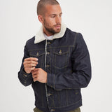 Mills - Veste en jean sherpa