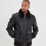 Mirage - Blouson aviateur cuir homme