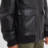 Mirage - Blouson aviateur cuir homme