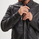 Simer - Blouson cuir homme