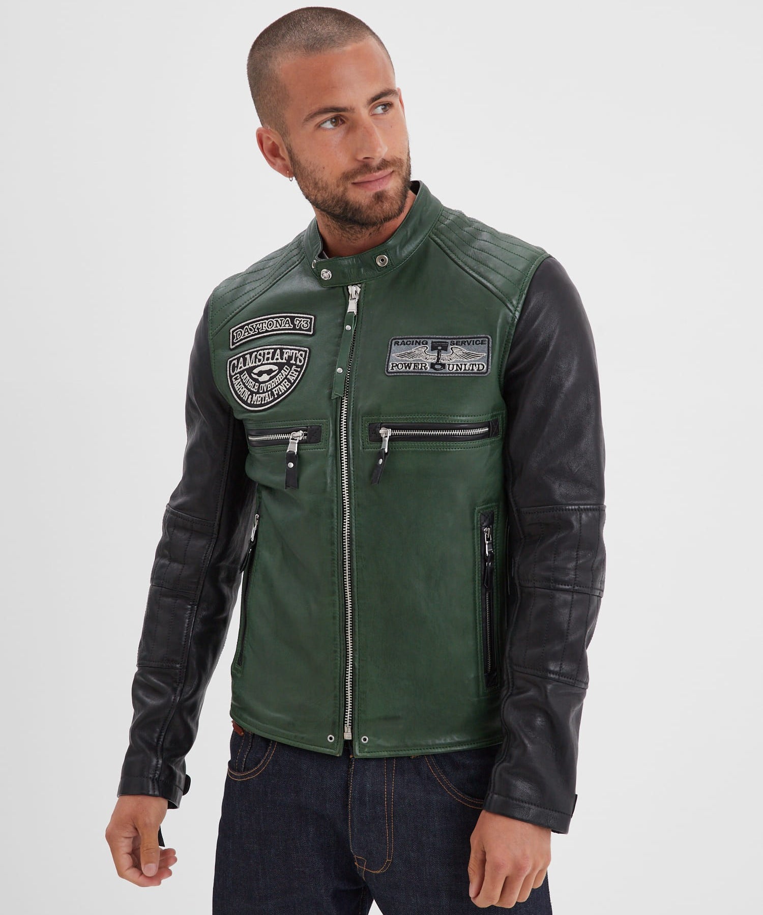 Roscoda - Blouson moto vintage