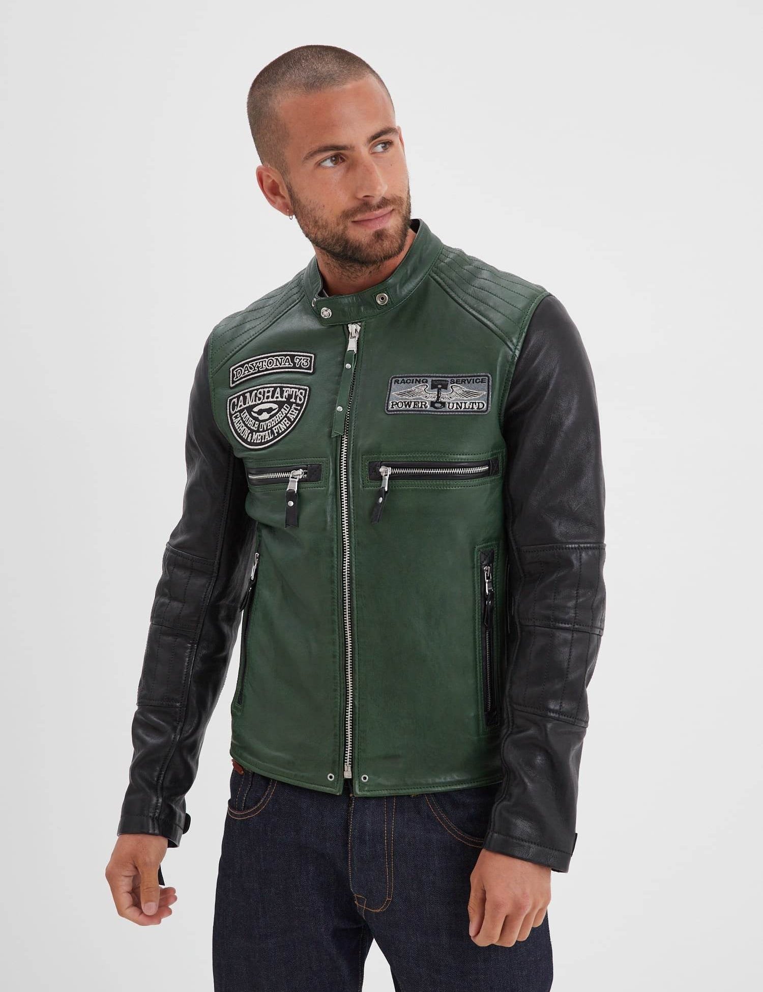 Roscoda - Blouson moto vintage