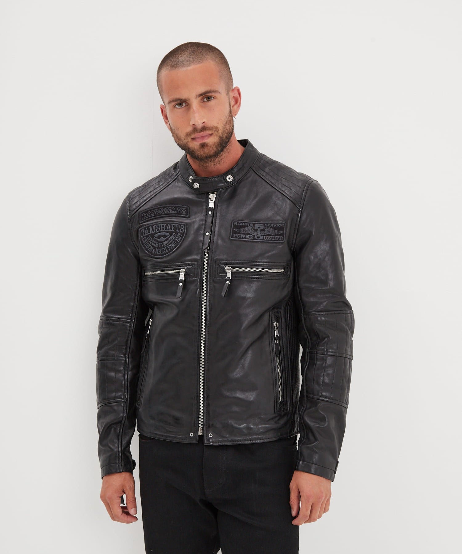 Roscoda - Blouson moto vintage