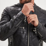 Roscoda - Blouson moto vintage