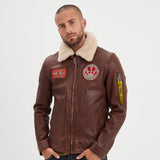 Waterford - Blouson aviateur cuir homme