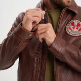 Waterford - Blouson aviateur cuir homme