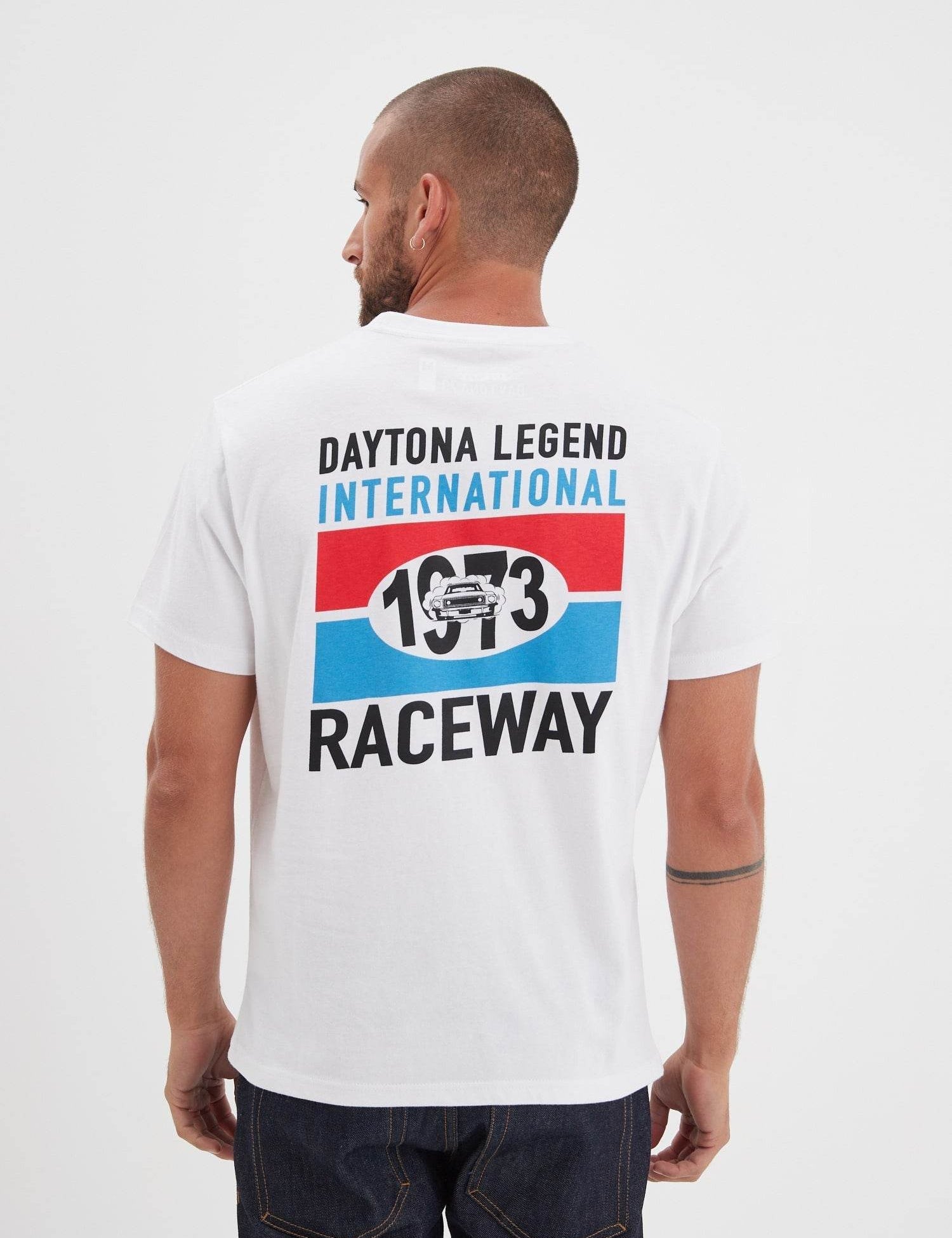 Salm - T-shirt moto rétro homme