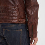 Duluth - Blouson aviateur cuir homme