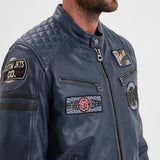 Walkor - Blouson cuir motard