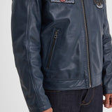 Walkor - Blouson cuir motard