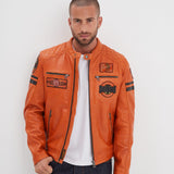 Walkor - Blouson cuir motard