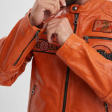 Walkor - Blouson cuir motard