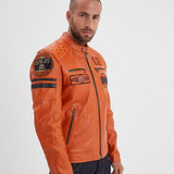 Walkor - Blouson cuir motard