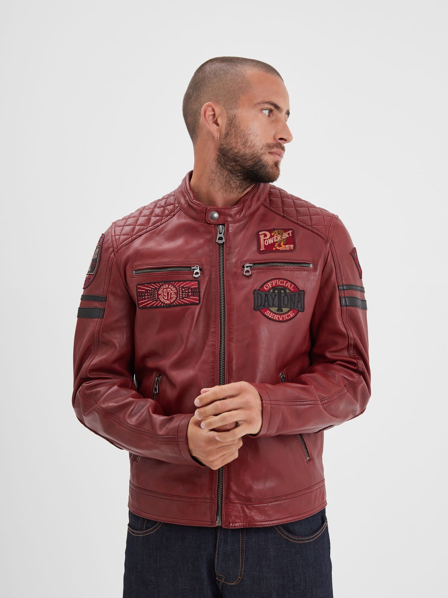 Blouson cuir daytona sale