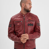 Walkor - Blouson cuir motard