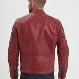 Walkor - Blouson cuir motard