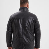 Moose - Veste cuir vintage homme