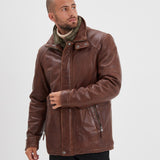 Cerro - Veste vintage cuir homme