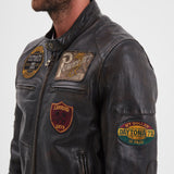 Martinez - Blouson moto vintage