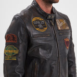 Martinez - Blouson moto vintage