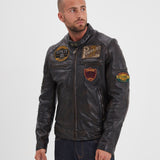 Martinez - Blouson moto vintage