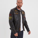 Martinez - Blouson moto vintage