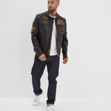 Martinez - Blouson moto vintage