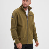 Idaho - Sweat zippé militaire