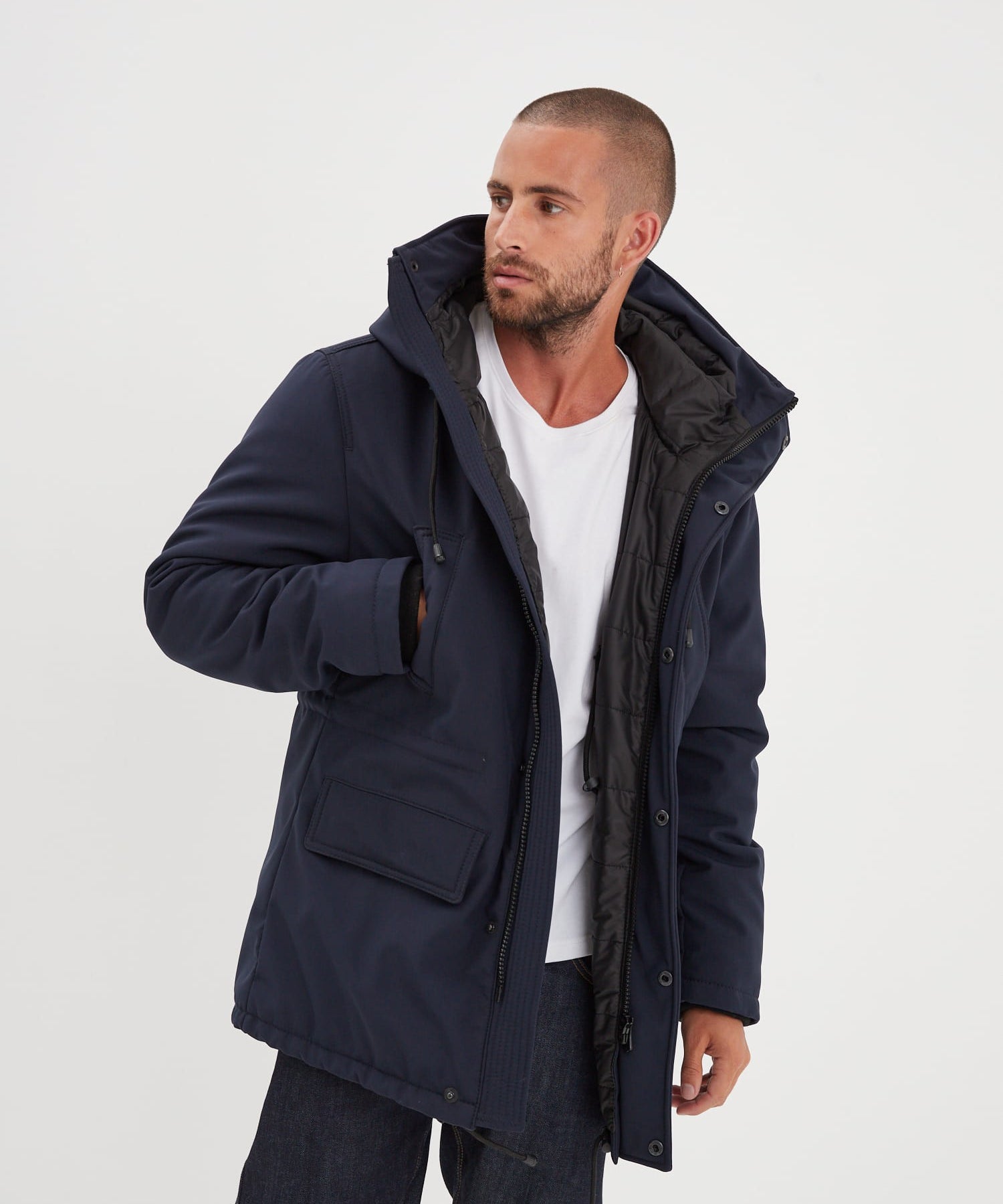 Belfast - Parka homme hiver