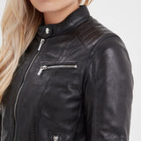 Jody - Blouson cuir femme