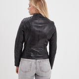 Jody - Blouson cuir femme