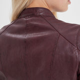 Jolya - Blouson cuir femme