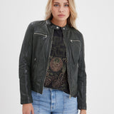 Jolya - Blouson cuir femme