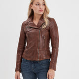 Juliette - Blouson cuir femme