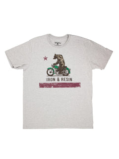 Moto bear - T-shirt textile homme