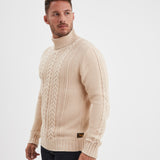 Lander - Pull col roulé homme