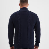 Lander - Pull col roulé homme