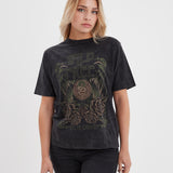 Petula - T-shirt rock femme