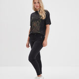 Petula - T-shirt rock femme