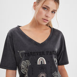 Lily - T-shirt bohème femme