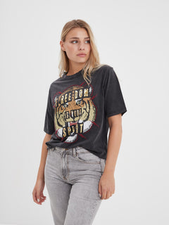 Eleanor - T-shirt tigre rock femme