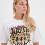 Eleanor - T-shirt tigre rock femme