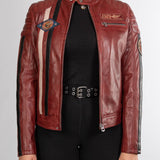 Kenya - Blouson motard vintage femme