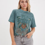 Petula - T-shirt rock femme