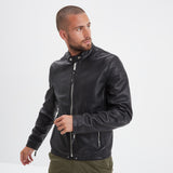 Ruidoso - Blouson cuir motard