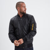 Redmond - Bomber cuir homme