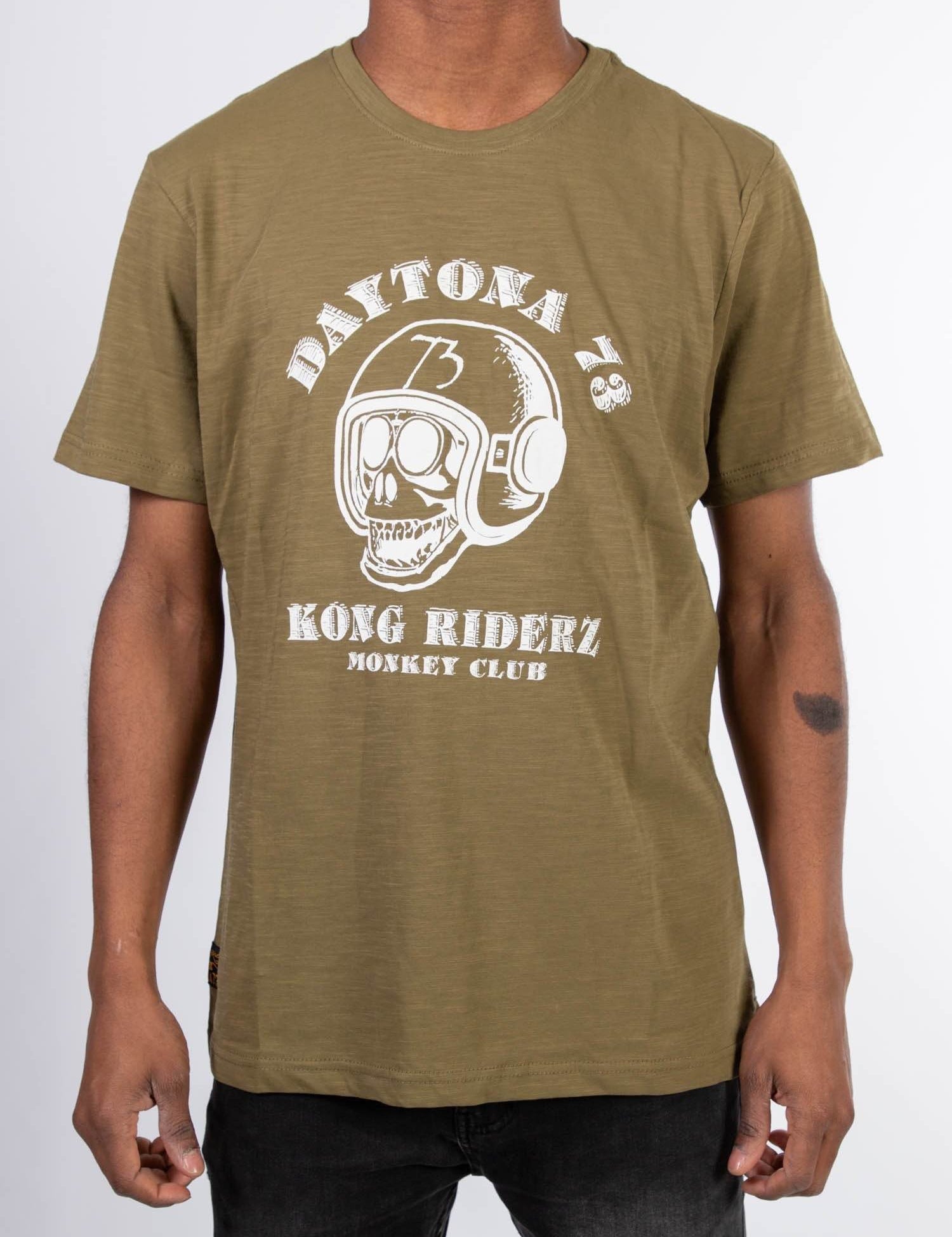 Whitley - T-shirt moto monkey