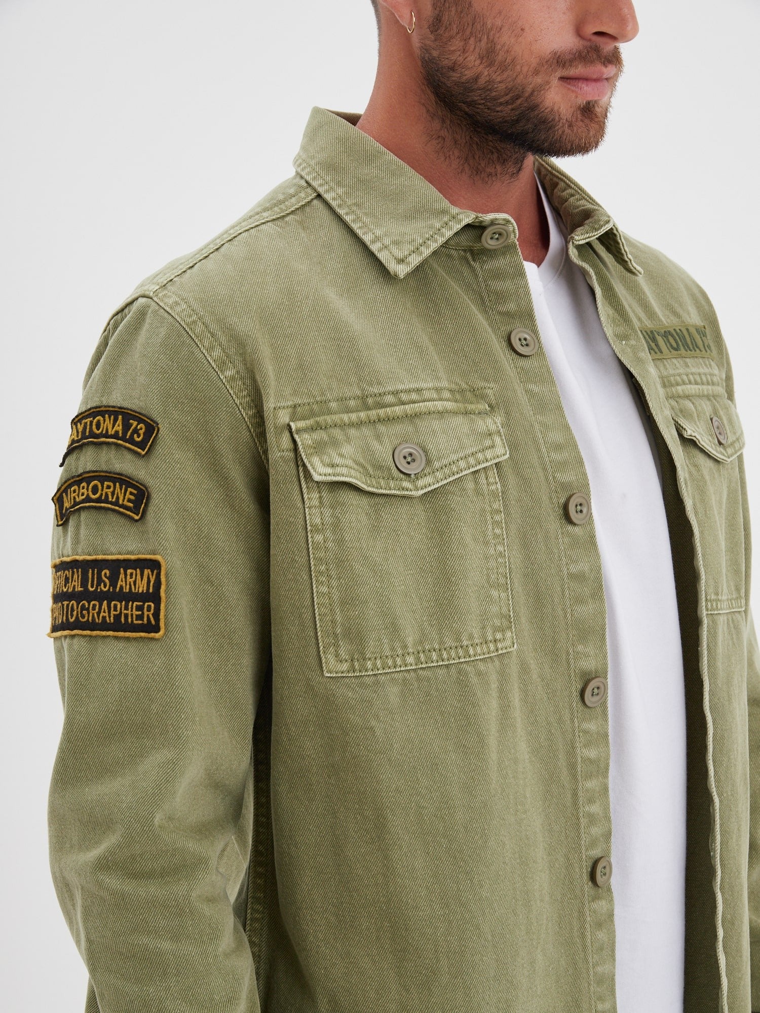 Chemises militaires fashion homme